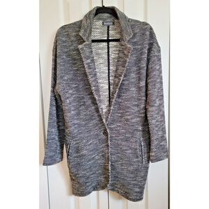 Stradivarius‎ M Women's Jacket Blazer B/W Pockets Not Lined L/S